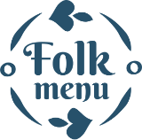 Logo folk menu